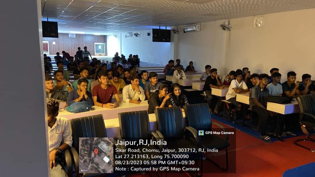 Students of the University of Engineering & Management (UEM), JAIPUR